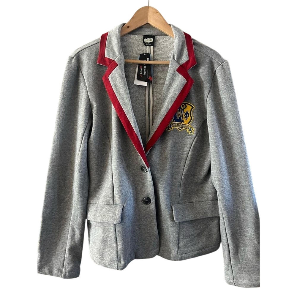 Women's SZ Medium Beetlejuice School Blazer Classy Gorpcore Preppy Costume NEW